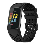 For Fitbit Charge 5 & Fitbit Charge 6 | Breathable Silicone Sports Band II (12 Colors Available)