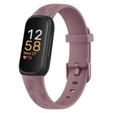 Floral Silicone Fitbit Inspire 3 Band | 12 Colors Available