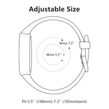 Fitbit Luxe Band | Floral Silicone Band (10 Colors Available)