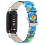 Fitbit Luxe Band | Premium Patterned Leather Band | 5 Colors Available