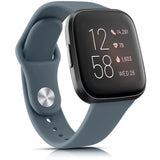 Fitbit Sense 2 Band | Fitbit Versa 4 Band | Silicone Strap With Metal Pin Buckle (17 Colors Available)