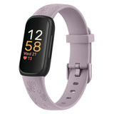 Floral Silicone Fitbit Inspire 3 Band | 12 Colors Available