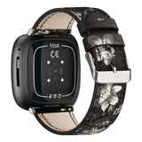 Fitbit Sense 2 Band | Fitbit Versa 4 Band | Premium Stitched Leather Fitbit Band (9 Colors Available)