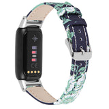 Fitbit Luxe Band | Premium Patterned Leather Band | 5 Colors Available
