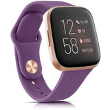 Fitbit Sense 2 Band | Fitbit Versa 4 Band | Silicone Strap With Metal Pin Buckle (17 Colors Available)