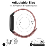 Fitbit Luxe Band | Nylon Band With Velcro Fastener | 11 Colors Available