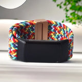 For Fitbit Charge 5 & Fitbit Charge 6 | Nylon Loop With Magnetic Clasp (10 Colors Available)