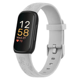 Floral Silicone Fitbit Inspire 3 Band | 12 Colors Available