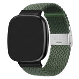 Fitbit Sense 2 Band | Fitbit Versa 4 Band | Braided Solo Loop Folding Clasp (22 Colors Available)