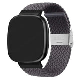 Fitbit Sense 2 Band | Fitbit Versa 4 Band | Braided Solo Loop Folding Clasp (22 Colors Available)