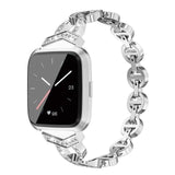 For Fitbit Versa/Versa 2/Versa Lite | Elegant Steel Band | 5 Colors Available