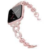 For Fitbit Versa/Versa 2/Versa Lite | Elegant Steel Band | 5 Colors Available