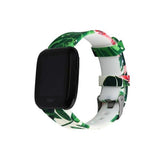 For Fitbit Versa/Versa 2/Versa Lite | Patterned Silicone Band | 7 Colors Available