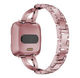 For Fitbit Versa/Versa 2/Versa Lite | Glamorous Steel Band | 5 Colors Available
