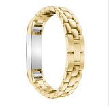 For Fitbit Alta and Alta HR | Vintage Steel Band | 4 Colors Available