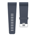 For Fitbit Surge | Grained Silicone Band | Rock Blue