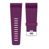 For Fitbit Surge | Grained Silicone Band | Deep Purple