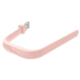 For Fitbit Flex 2 | Grained Silicone Band | Light Pink