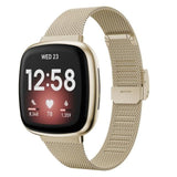 For Fitbit Sense and Versa 3 | Milanese Steel Band | 7 Colors Available