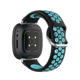For Fitbit Sense and Versa 3 | Silicone Sports Band | 15 Colors Available