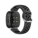 For Fitbit Sense and Versa 3 | Silicone Sports Band | 15 Colors Available