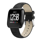 For Fitbit Versa/Versa 2/Versa Lite | Smooth Leather Band | 4 Colors Available
