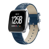 For Fitbit Versa/Versa 2/Versa Lite | Smooth Leather Band | 4 Colors Available