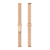 For Fitbit Luxe | Classic Steel Band | Rose Gold