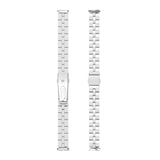 For Fitbit Luxe | Classic Steel Band | Silver