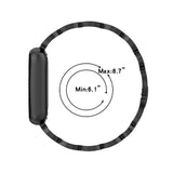 For Fitbit Luxe | Glamorous Steel Band | Rose Pink