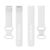For Fitbit Charge 5 & Fitbit Charge 6 | White Silicone Band