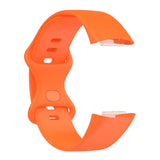 For Fitbit Charge 5 & Fitbit Charge 6 | Orange Silicone Band