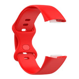 For Fitbit Charge 5 & Fitbit Charge 6 | Red Silicone Band