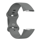 For Fitbit Charge 5 & Fitbit Charge 6 | Grey Silicone Band