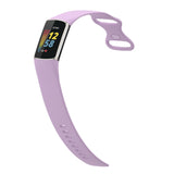 For Fitbit Charge 5 & Fitbit Charge 6 | Purple Silicone Band