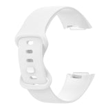 For Fitbit Charge 5 & Fitbit Charge 6 | White Silicone Band