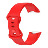 For Fitbit Charge 5 & Fitbit Charge 6 | Red Silicone Band
