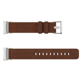 For Fitbit Charge 5 & Fitbit Charge 6 | Brown Woven Canvas Band