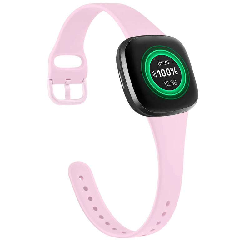 Fitbit Sense 2 Band | Fitbit Versa 4 Band | Slim Silicone Band (16 Colors Available)