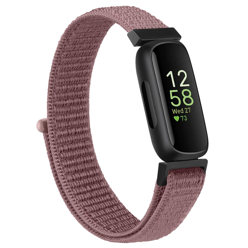 Nylon Velcro Fitbit Inspire 3 Band | 11 Colors Available