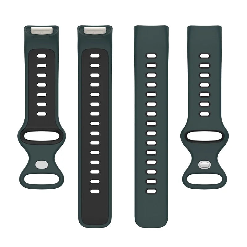 For Fitbit Charge 5 & Fitbit Charge 6 | Breathable Silicone Sports Band (10 Colors Available)