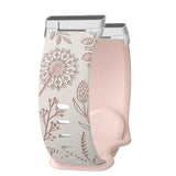 Fitbit Sense 2 Band | Fitbit Versa 4 Band | Two-Tone Floral Silicone Band (14 Colors Available)