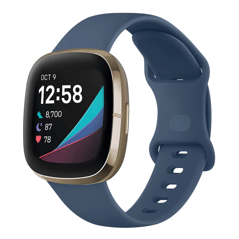Fitbit Sense 2 Band | Fitbit Versa 4 Band | Elite Silicone Band (23 Colors Available)