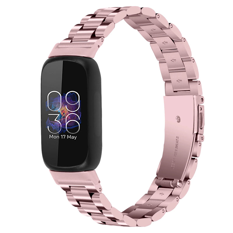Elegant Metal Fitbit Inspire 3 Band | 10 Colors Available