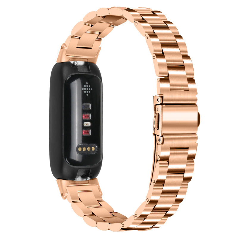 Elegant Metal Fitbit Inspire 3 Band | 10 Colors Available
