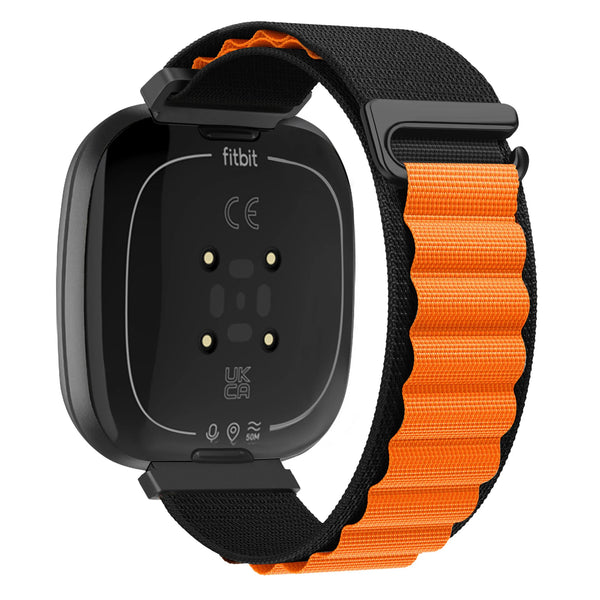 For Fitbit Sense and Versa 3 | Nylon Alpine Loop | 18 Colors Available