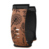 Fitbit Sense 2 Band | Fitbit Versa 4 Band | Two-Tone Floral Silicone Band (14 Colors Available)