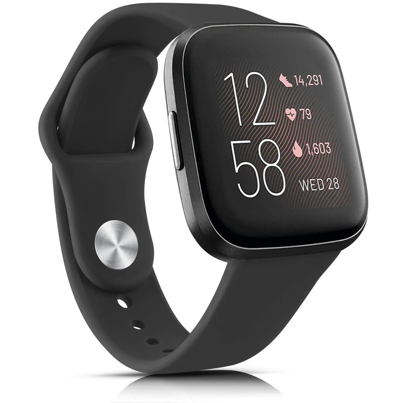 Fitbit Sense 2 Band | Fitbit Versa 4 Band | Silicone Strap With Metal Pin Buckle (17 Colors Available)