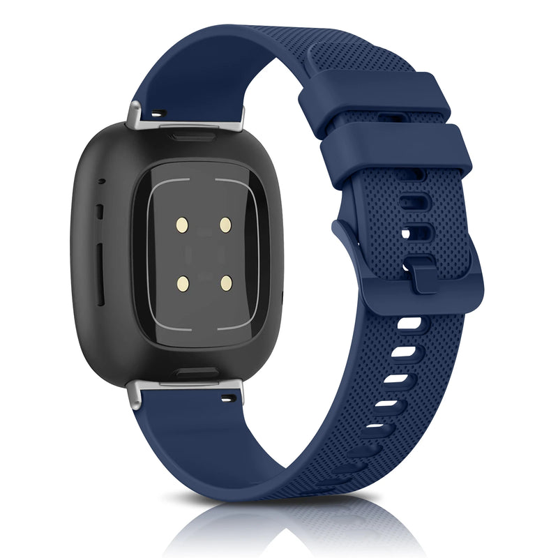 For Fitbit Sense and Versa 3 | Grained Silicone Band | 8 Colors Available