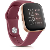 Fitbit Sense 2 Band | Fitbit Versa 4 Band | Silicone Strap With Metal Pin Buckle (17 Colors Available)